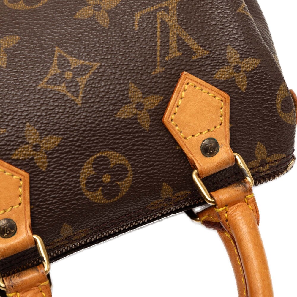 Pre-Loved Louis Vuitton Monogram Nano Speedy Bandouliere - Picture 8 of 9